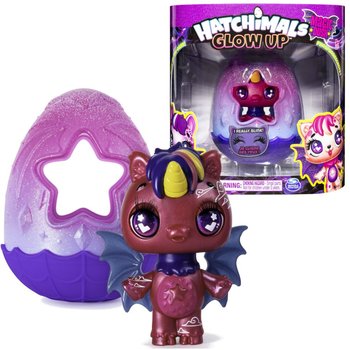 Hatchimals Glow up, figurka Nightfall Unikeet