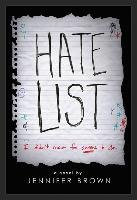 Hate List - Brown Jennifer