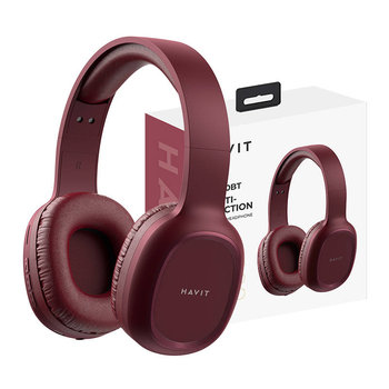 Havit H2590Bt Pro Bezprzewodowe Słuchawki Nauszne Czerwone - Havit