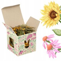 Hay'Box Tivo Sianko Z Jeżówką I Płatkami Słonecznika