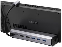 HB0702	JSAUX HUB USB-C HDMI 4K 60Hz Dispaly Port 4K 60Hz Ethernet RJ45 Gigabit