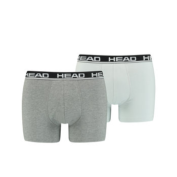 Head Bokserki Męskie Basic Boxer 2P Gray 701202741 012 Xl - Head