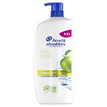 Head & Shoulders Apple Fresh Codzienny szampon przeciwłupieżowy z pompką 800 ml - Head & Shoulders