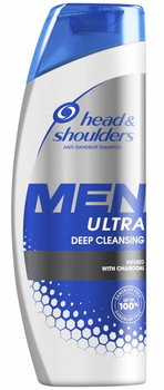 Head & Shoulders, Men Ultra Deep Clean, szampon przeciwłupieżowy, 360 ml - Head&Shoulders