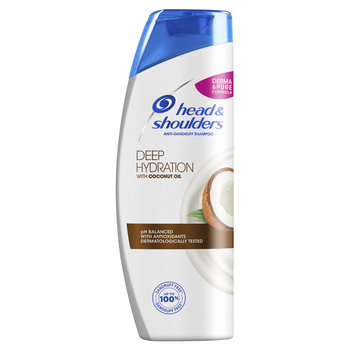Head&Shoulders, szampon przeciwłupieżowy, Deep Hydration with Coconut oil, 400 ml - Head & Shoulders