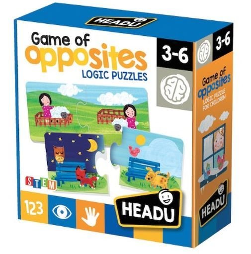 Zdjęcia - Puzzle i mozaiki Headu, puzzle, gra przeciwieństw, 16w1