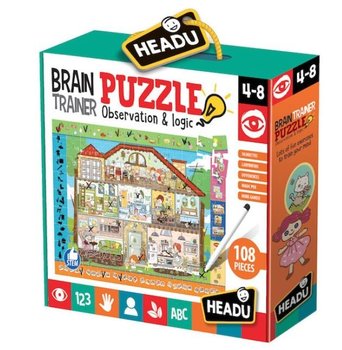 Headu, puzzle, Trening umysłu, 108 el. - Headu