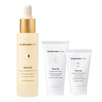 Health Labs Care, Serum Glow On TetraVit C 10% 30 ml + Travel set Health Labs Care