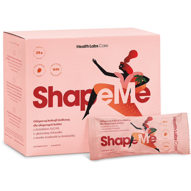 Фото - Інше спортивне харчування Health Labs Care Shapeme 15Sasz Strawberry