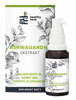 Healthy Herb, Ekstrakt Ashwagandha krople, 30ml Inna marka