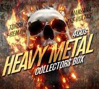 Heavy Metal Collector’s Box Torch, Manzana, I-Remain, The Voltas