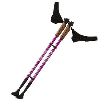 Hedo, Kijki do nordic walking regulowane, fioletowe, 65-135 cm - Hedo