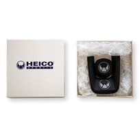 HEICO Volvo XC90 XC60 V90 V60 S90 S60 zestaw przycisk start i obejma kierownicy srebrny