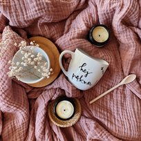 HEJ PIĘKNA! ręcznie malowany kubek 350ML / My Mug Company