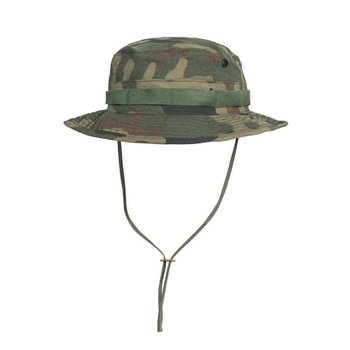 Helikon-Tex Kapelusz Boonie PolyCotton Rip-Stop PL Woodland - Polskie Camo - XL - Helikon-Tex