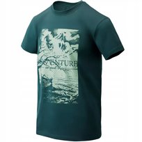 Helikon-Tex T-Shirt Adventure Is Out There Dark Azure 3XL Helikon-Tex
