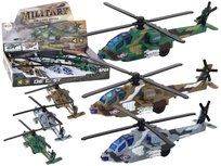 Helikopter Wojskowy Śmigłowiec Militarny Aluminiowy Mix Dźwięk Światła Inna marka