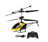 Helikopter Zdalnie Sterowany Led Dla Dzieci Żółty