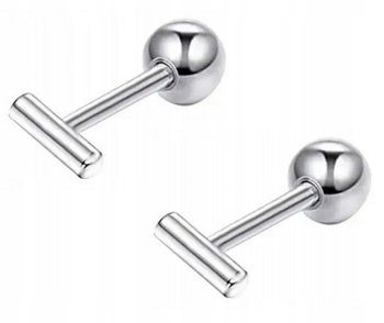 HELIX Kolczyki do Uszu Sztanga Pręcik Rook STAL - EMIGMAT