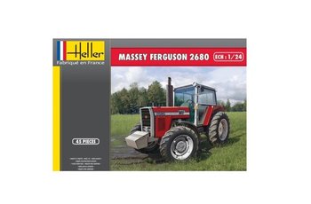 Heller, model kolekcjonerski Traktor Massey Ferguson 2680 - Heller