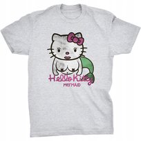 Hello Kitty Koszulka Syrenka Punk Rock Gothic GILDAN