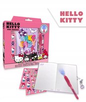 Hello Kitty Kuromi My melody sekretny pamiętnik naklejki długopis UV Kids Euroswan