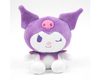 HELLO KITTY - KUROMI - plusz 20cm 3 ass. - Fioletowy Epee