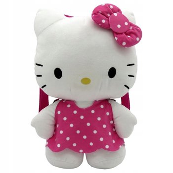 HELLO KITTY plecak, plecaczek pluszowy maskotka KOTEK w różowej sukience - CYP Brands