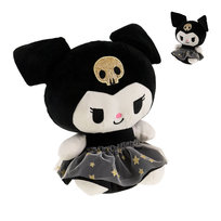 HELLO KITTY pluszowa KUROMI czarno złota maskotka zabawka 105cm MIŚ