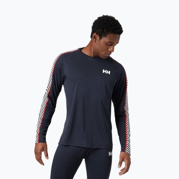 Helly Hansen, Bluza termoaktywna męska Lifa Active Stripe Crew navy - Helly Hansen