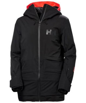 Helly Hansen, Kurtka Narciarska, W Powchaser 2.0 Jacket, czarny, Rozmiar L - Helly Hansen