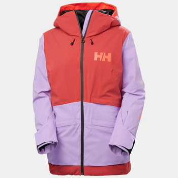 Helly Hansen, Kurtka Narciarska, W Powchaser 2.0 Jacket Heather, różnokolorowy, Rozmiar L - Helly Hansen