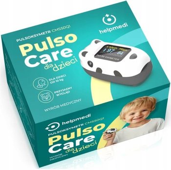 Helpmedi Pulsoksymetr Pulsocare Dla Dzieci Panda 0021 - Helpmedi