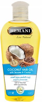 Hemani, Coconut Hair Oil, Kokosowy Olej Do Włosów, 200 Ml - Hemani