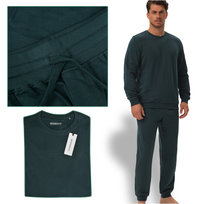Henderson Piżama Męska KUNE 42274 Dres Bawełniana Długa Zielona Rozmiar XL HENDERSON