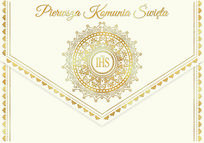 Henry, Karnet Koperta A5 Komunia Ihs