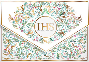 Henry, Kartka na komunię, IHS koperta - Henry