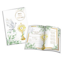 Henry, Książeczka A5 Pamiątka Pierwszej Komunii Świętej, Gołąb z Hostią