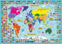 Henry, podkładka dwustronna na biurko Świat