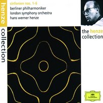 Henze: Symphonies Nos.1 - 6 Berliner Philharmoniker, Hans Werner Henze, London Symphony Orchestra