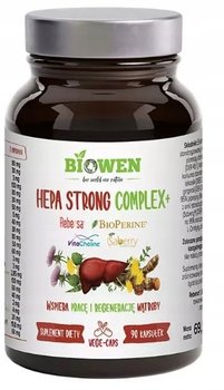 Hepa Strong Complex+ 90 kapsułek Biowen - Biowen