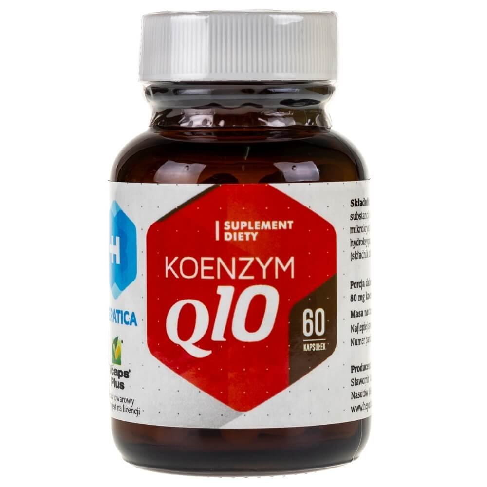 Zdjęcia - Witaminy i składniki mineralne Hepatica, Koenzym Q10, Suplement diety, 60 kaps.