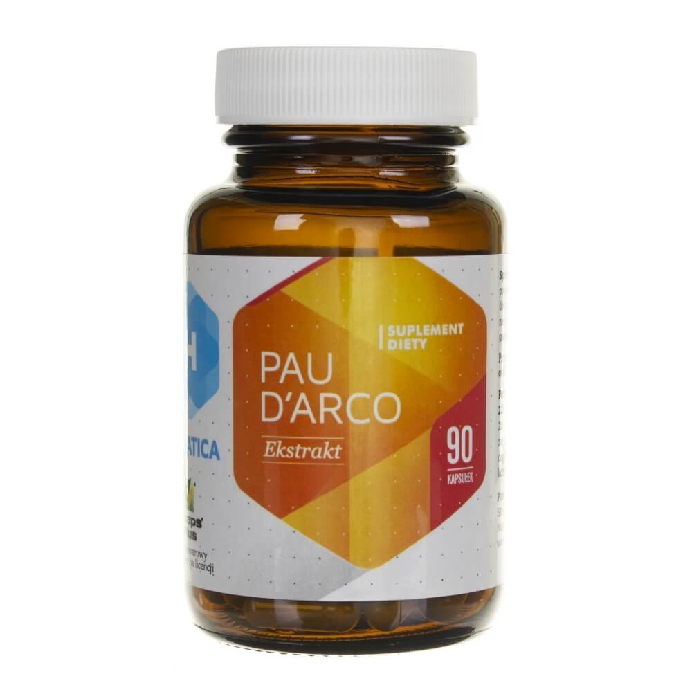 Фото - Вітаміни й мінерали Hepatica, Suplement diety Pau d’Arco, 90 kapsułek