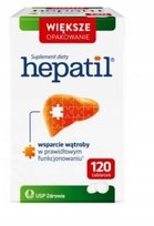 Hepatil na wątrobę 120 tabletek USP Zdrowie