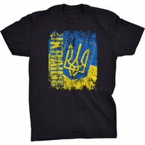 Herb Ukrainy Koszulka Ukraina Peace Pokój Wojna GILDAN