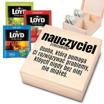 Herbaciarka Pudełko Herbat Dla Nauczyciela NAUCZYCIEL (RZECZOWNIK) Wzory
