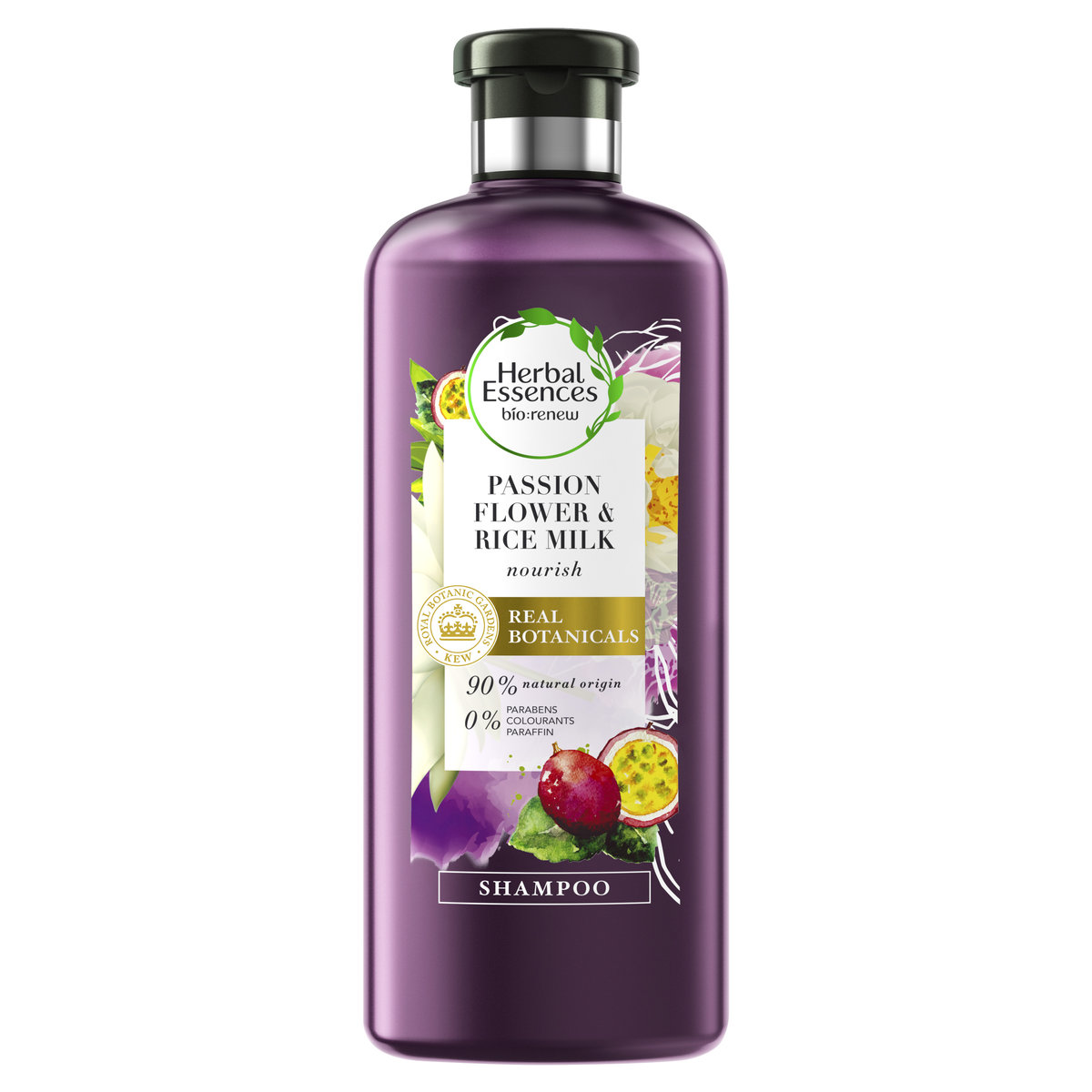 Herbal Essences Passion Flora & Rice Milk, szampon odżywczy, 400ml