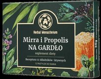 Herbal Monasterium Mirra i Propolis na gardło 12 p Herbal Monasterium