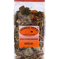 HERBAL PETS Zioła podstawowe dla królika 125g Herbal Pets