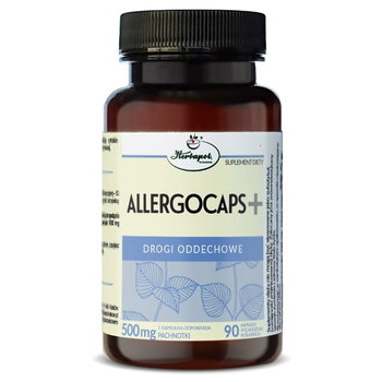 Herbapol Allergocaps+, Suplement diety, 90 kaps. - Herbapol
